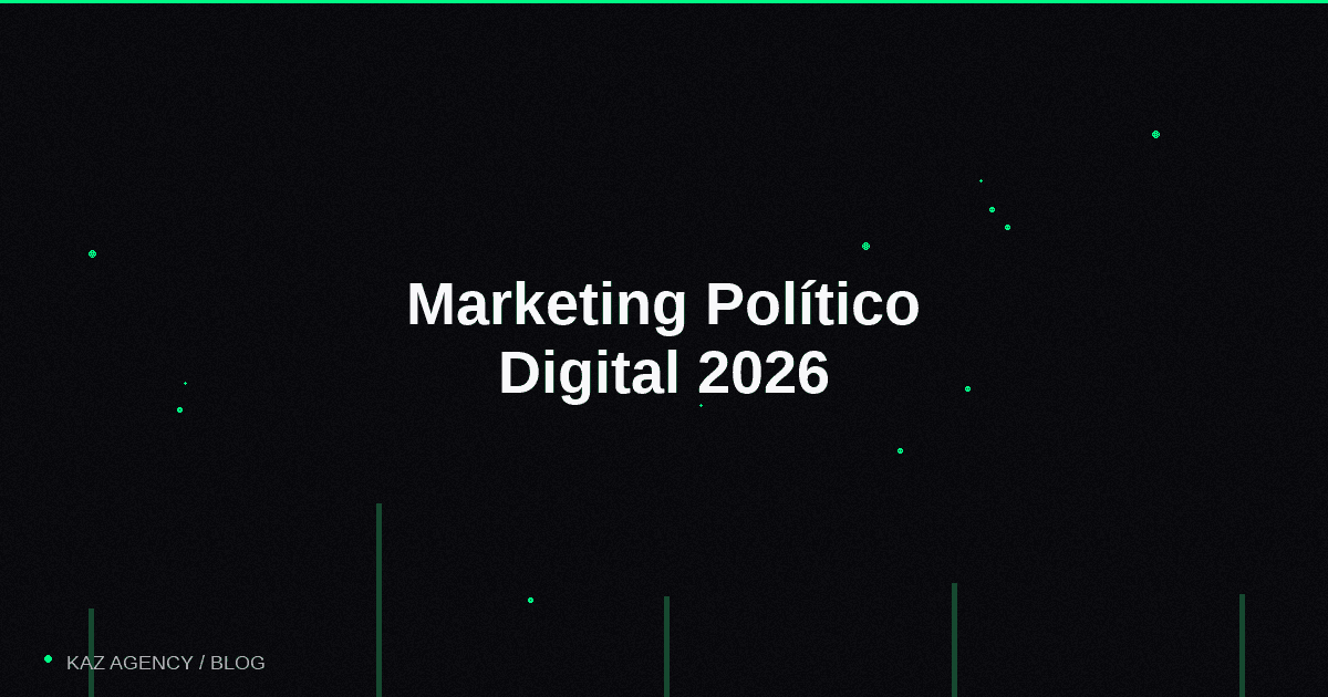 Imagem de capa do artigo: Marketing Político Digital em 2026: O Guia Definitivo para Candidatos