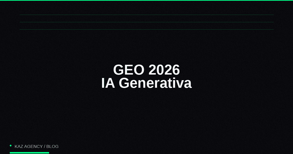 Imagem de capa do artigo: GEO 2026: Como Ser Citado pelo ChatGPT, Gemini e AI Overviews na Política