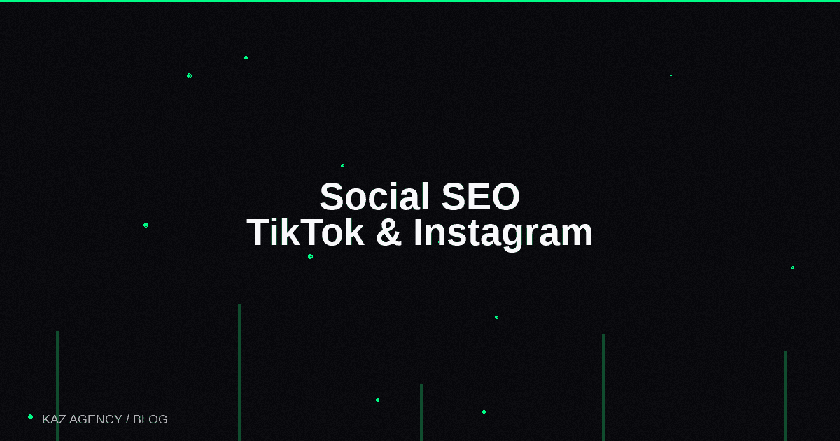 Imagem de capa do artigo: Social SEO: Como TikTok e Instagram se Tornaram Mecanismos de Busca Política