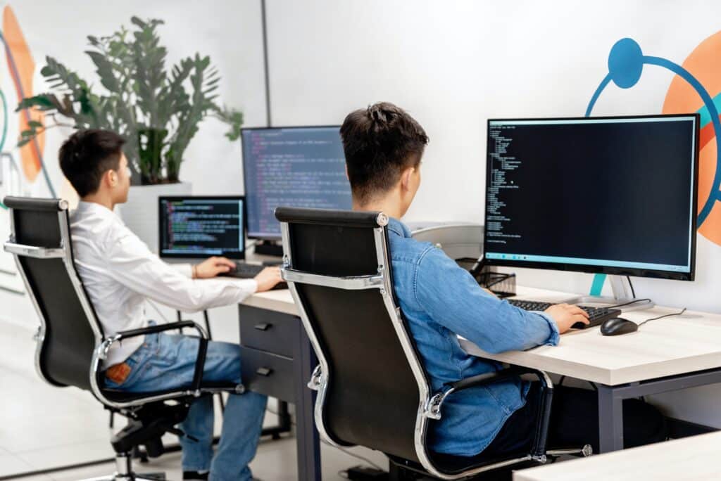 Agência de marketing trabalhando na geração de leads