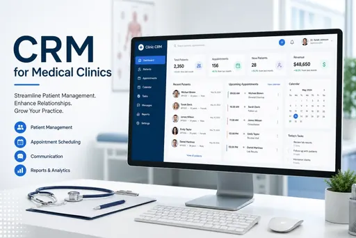 Imagem de capa do artigo: CRM para Clínicas: guia completo para organizar pacientes e consultas