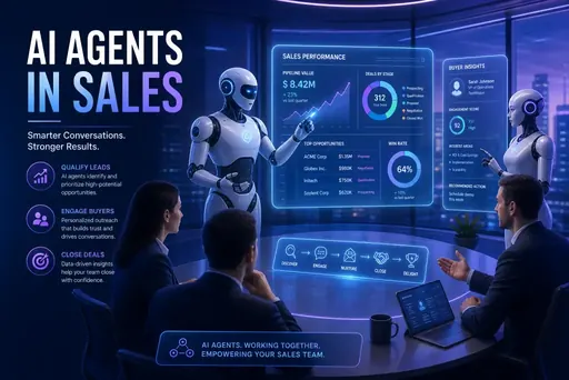 Imagem de capa do artigo: Agentes de IA em Vendas: O que São e Como Usar na Sua Empresa Imagem de capa do artigo: Agentes de IA em Vendas: O que São e Como Usar na Sua Empresa
