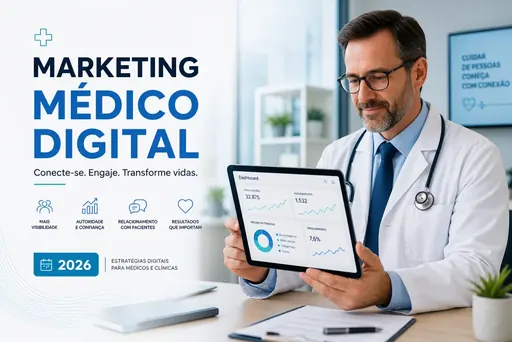 Imagem de capa do artigo: Marketing Medico Digital: O Que Realmente Funciona em 2026 Imagem de capa do artigo: Marketing Medico Digital: O Que Realmente Funciona em 2026