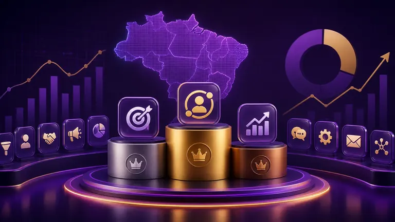 Imagem de capa: Top 10 Sistemas de CRM Mais Usados no Brasil em 2026