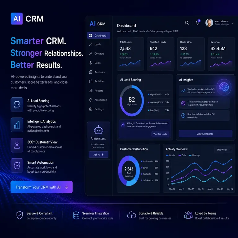 Imagem de capa: CRM com IA: Como Escolher e Integrar em 2026