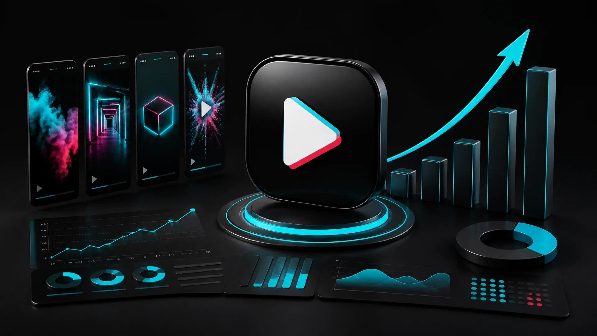 Imagem de capa: Vídeos Curtos no Marketing: Reels, TikTok e Shorts em 2026