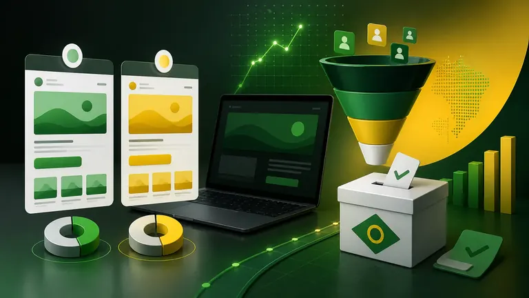 Imagem de capa: CRO Político: Como Otimizar Landing Pages e Sites de Campanha para Converter Mais