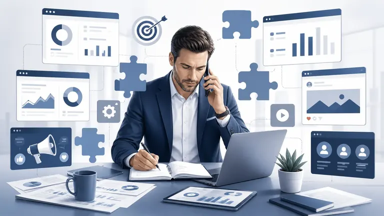 Imagem de capa: Desafios e Soluções de Marketing para Empresários Ocupados