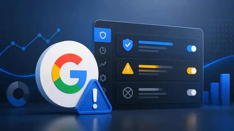 Imagem de capa: Google Ads atualiza política de veiculação limitada na Pesquisa  —  saiba como se adaptar