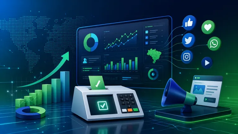 Imagem de capa: Marketing Político Digital em 2026: O Guia Definitivo para Candidatos