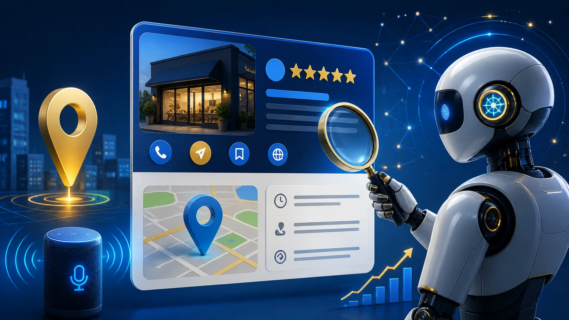 Imagem de capa: Como o AIO e GEO impactam o Google Meu Negócio