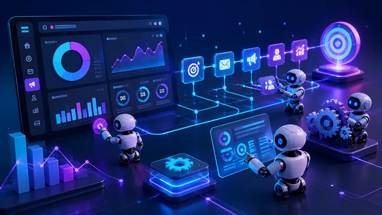 Imagem de capa: Agentes de IA: O que São, Como Criar e Aplicar no Marketing Digital