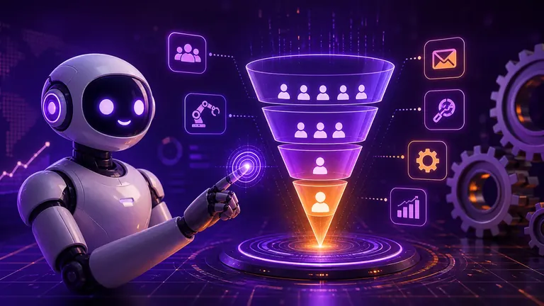 Imagem de capa: Agentes de IA em Vendas: Como Automatizar seu Funil com Inteligência Artificial