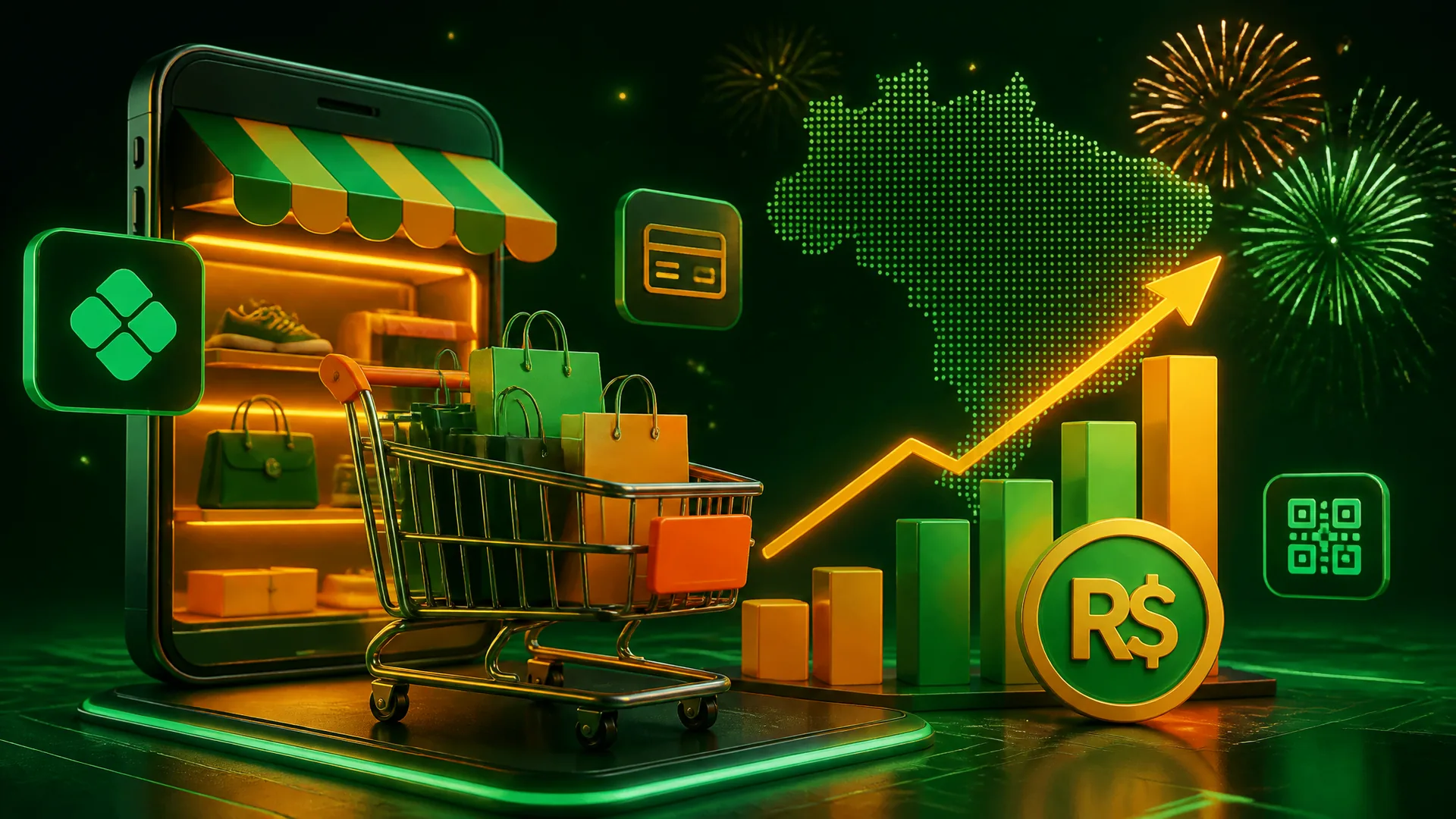 Imagem de capa do artigo: E-commerce no Brasil 2026: R$260 Bilhões em Oportunidades — Como Aproveitar Imagem de capa do artigo: E-commerce no Brasil 2026: R$260 Bilhões em Oportunidades — Como Aproveitar