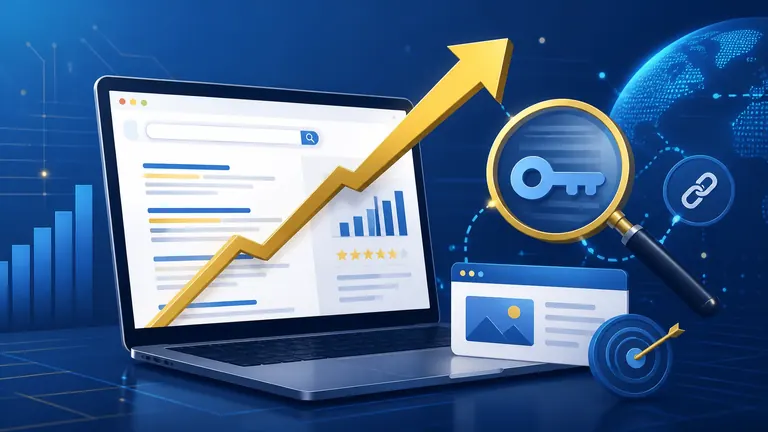 Imagem de capa: Estratégias de SEO para melhorar a visibilidade online e atrair clientes potenciais