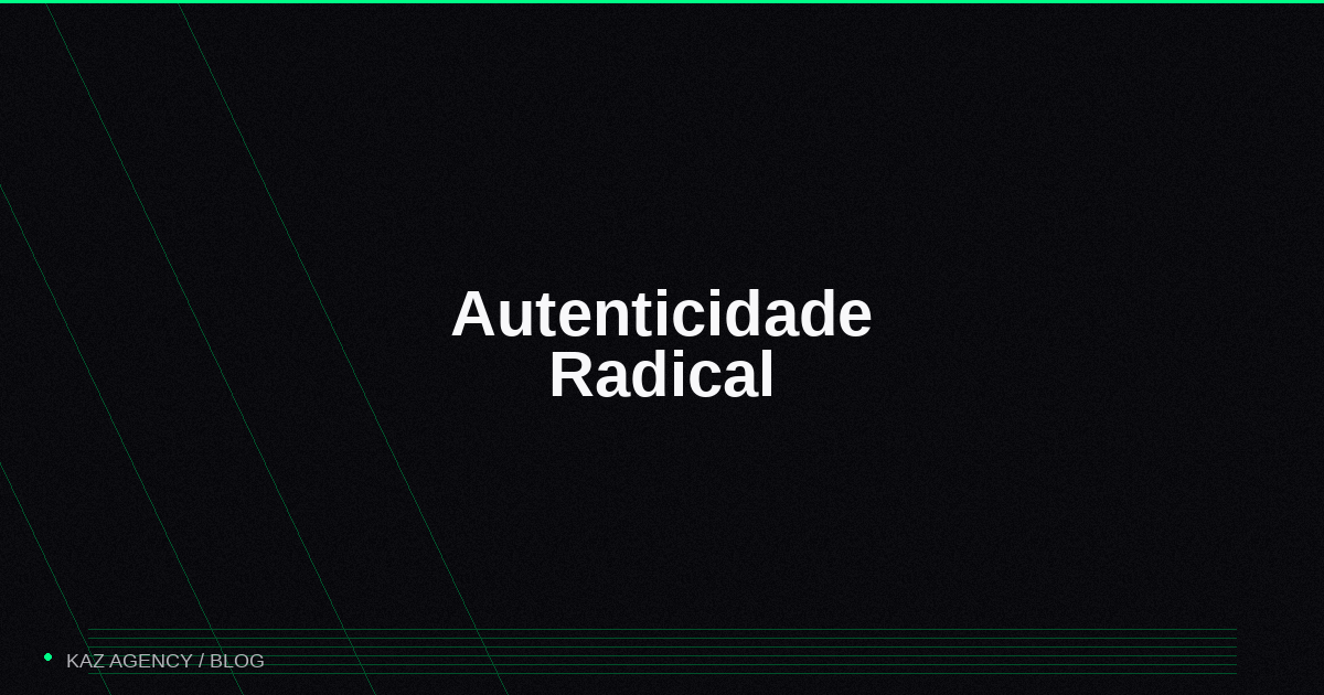 Autenticidade Radical: Por que Conteúdo de Bastidores Engaja Mais que Superprodução Imagem de capa: Autenticidade Radical: Por que Conteúdo de Bastidores Engaja Mais que Superprodução