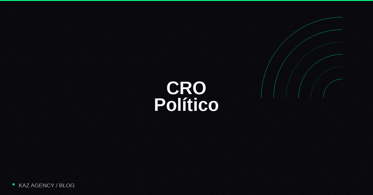 CRO Político: Como Otimizar Landing Pages e Sites de Campanha para Converter Mais Imagem de capa: CRO Político: Como Otimizar Landing Pages e Sites de Campanha para Converter Mais
