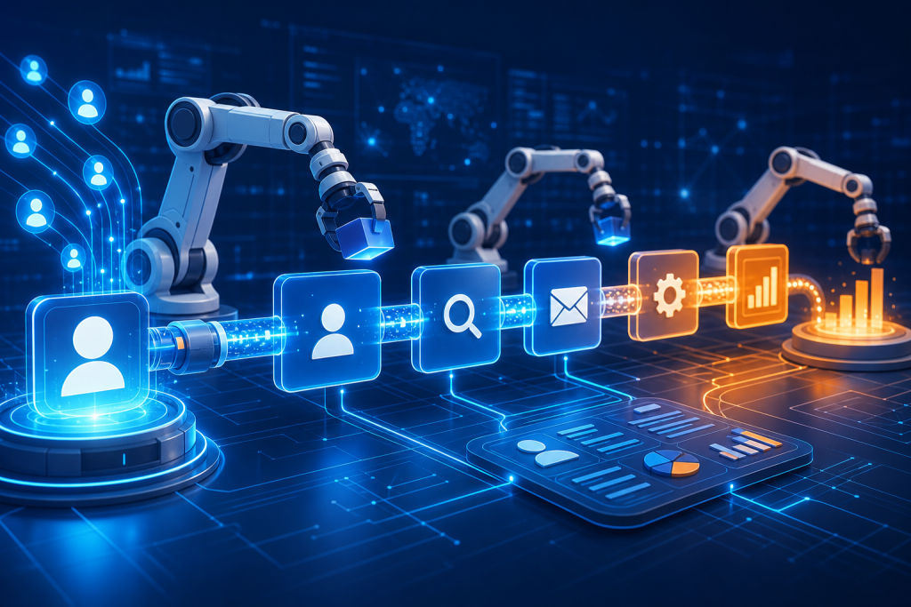 Digital Pipeline de automação de vendas no Kommo CRM
