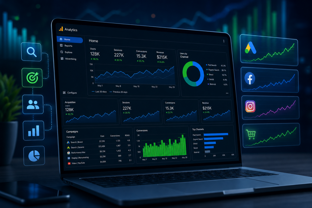 Trafego Pago 2026 - estrategias para maximizar ROI com automacao inteligente